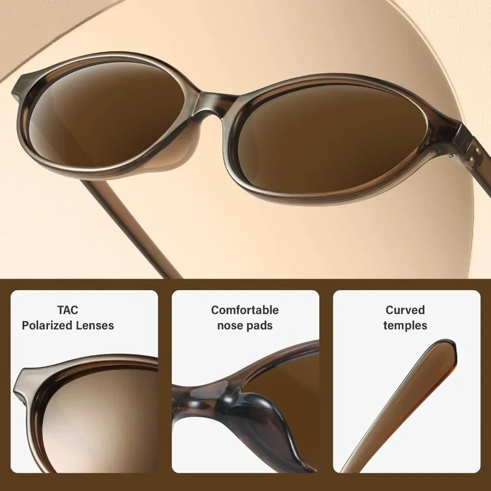 Nostalgic 90s Cat Eye Sunglasses - Women’s UV Protection for Fashion Lovers